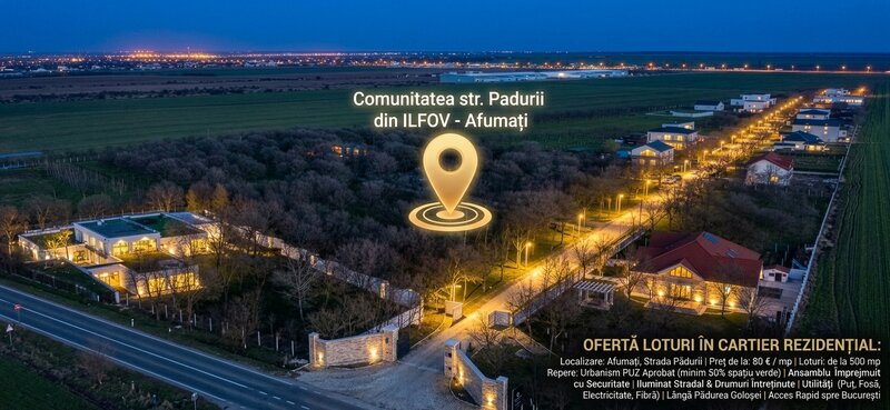 46.2 דונם, צפון בוקרשט | 4 אסטרטגיות אקזיט | טאבו נקי + PUZ | מגן מס